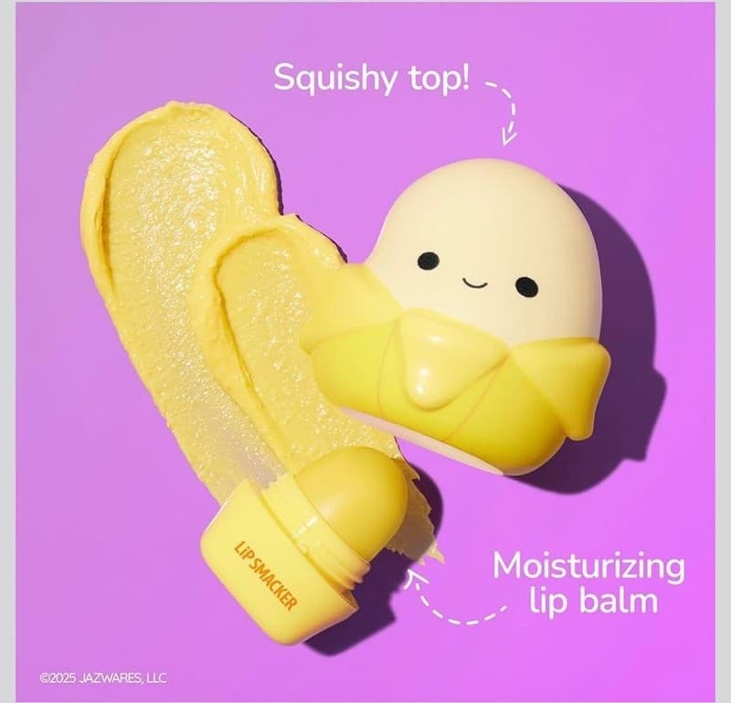 Lip Smacker Squishmallows Junie the Banana Squishy Top Lip Balm - Thumbnail 3