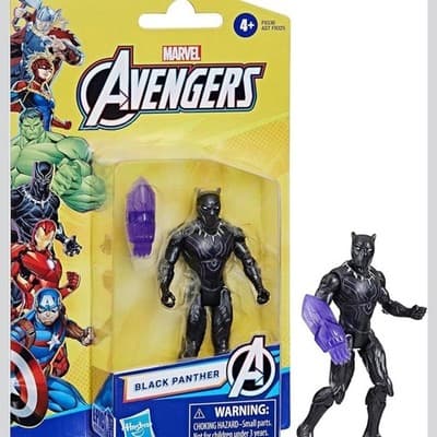 Marvel Avengers Epic Hero Series Black Panther 4-Inch Action Figure - Thumbnail 4