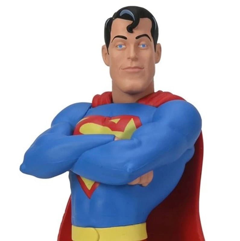 NECA Toony Comics Superman 6-Inch Scale Action Figure with Cutout Backdrop - Thumbnail 3