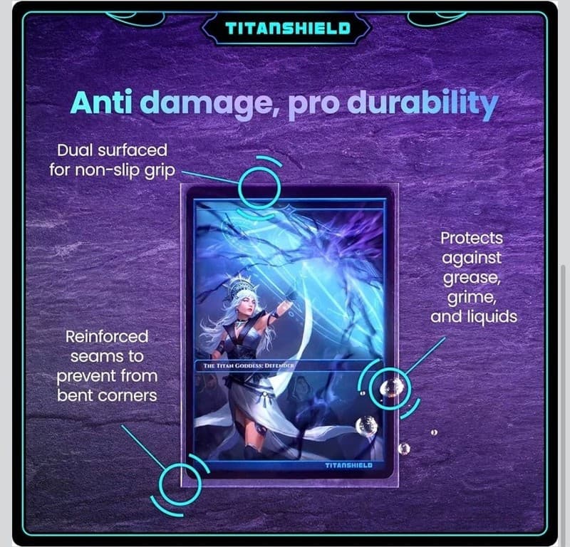 TitanShield 150 Count Standard Size Card Protection Sleeves 66mm x 91mm - Thumbnail 5