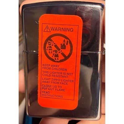 Zippo 2002 Mother of Pearl Abalone Checkerboard Lighter Vintage USA Made F 02 - Thumbnail 2