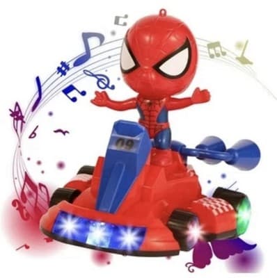 Spider Kart Car Toy – Lights & Music (Battery Operated) - Thumbnail 2