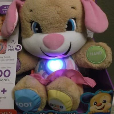 Fisher-Price Laugh & Learn Smart Stages Sis Interactive Plush Puppy - Thumbnail 6