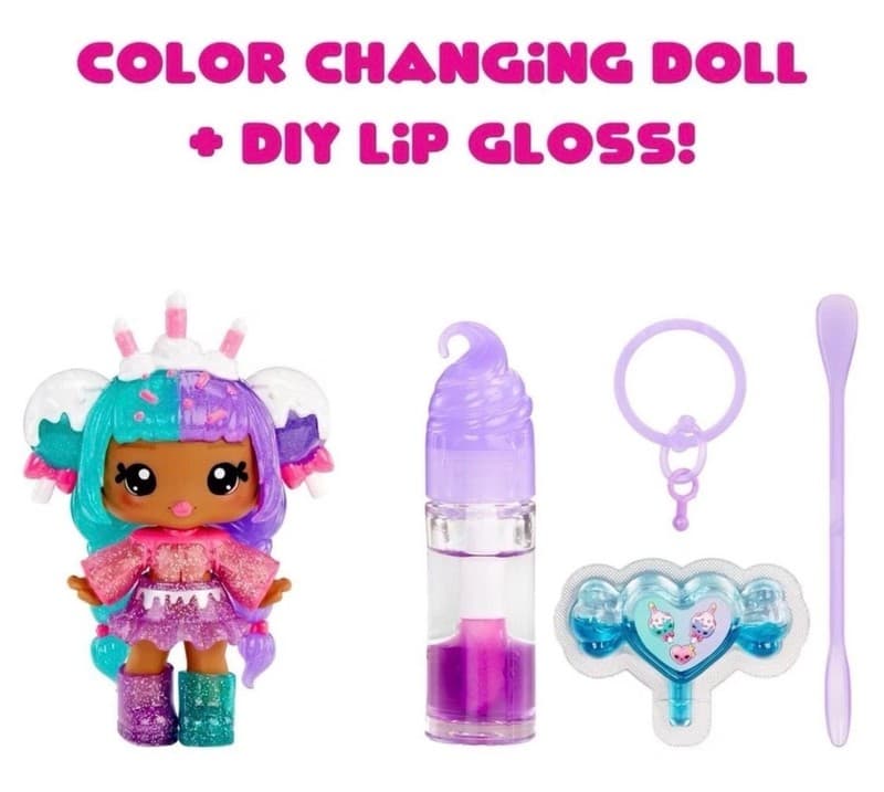 Yummiland Carly Cakepop Color-Change Doll and DIY Lip Gloss Set - Thumbnail 6
