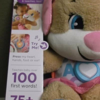 Fisher-Price Laugh & Learn Smart Stages Sis Interactive Plush Puppy - Thumbnail 7