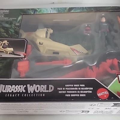 Jurassic World Legacy Collection Reimagined Chopper Chase Pack with Atrociraptor - Thumbnail 3