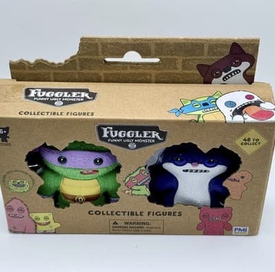 NEW Fuggler x TMNT Donatello 2-Pack Collectible Figures – Funny Ugly Monster - Thumbnail 3