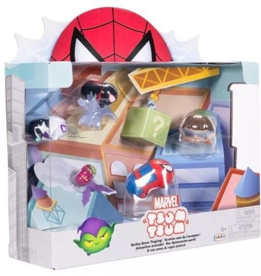 Marvel Tsum Tsum Spidey-Sense Tingling Deluxe Story Theme Set