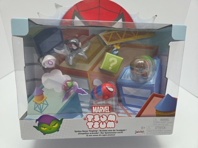 Marvel Tsum Tsum Spidey-Sense Tingling Deluxe Story Theme Set - Thumbnail 2