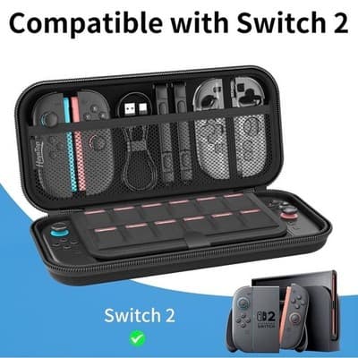 HeysTop Switch 2 Portable Protection Case High-Capacity Storage Box - Thumbnail 6