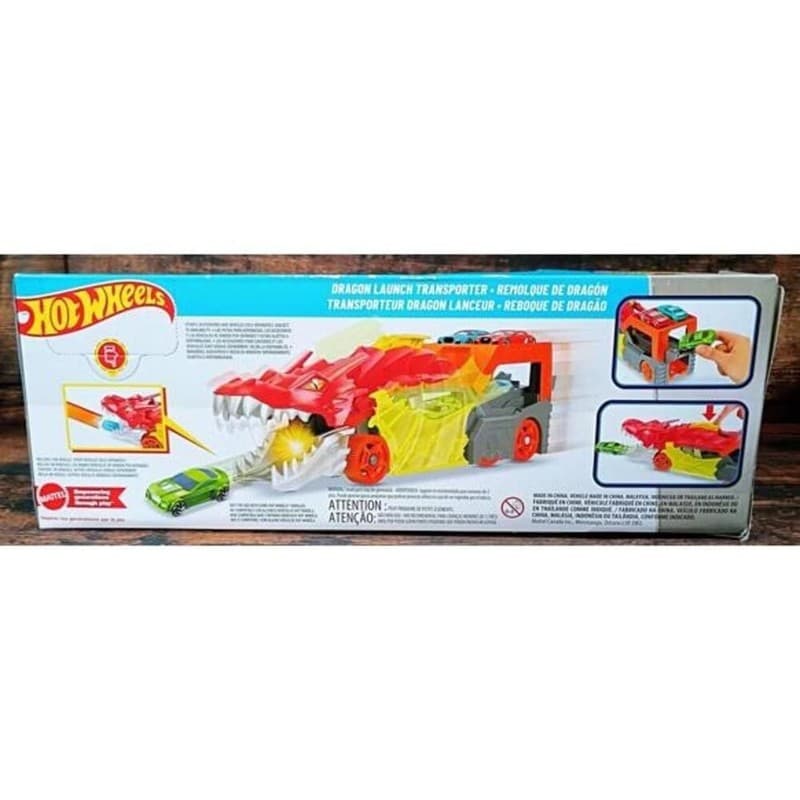 Hot Wheels City Dragon Launch Transporter - Thumbnail 3