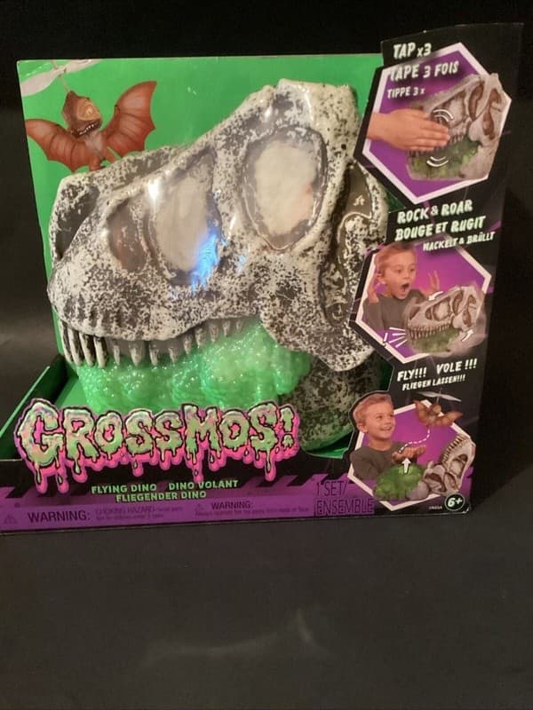 MGA GrossMos Flying Dino Interactive Rechargeable Toy Set
