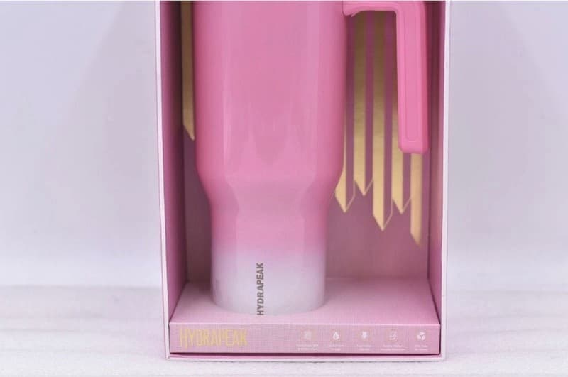 Hydrapeak Voyager 40oz Stainless Steel Tumbler - Pink Ombre - Thumbnail 3