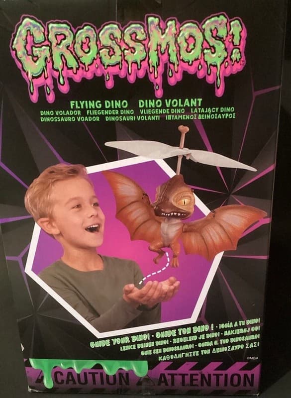 MGA GrossMos Flying Dino Interactive Rechargeable Toy Set - Thumbnail 7