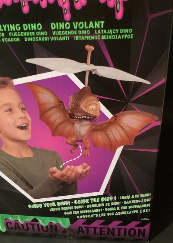 MGA GrossMos Flying Dino Interactive Rechargeable Toy Set - Thumbnail 8