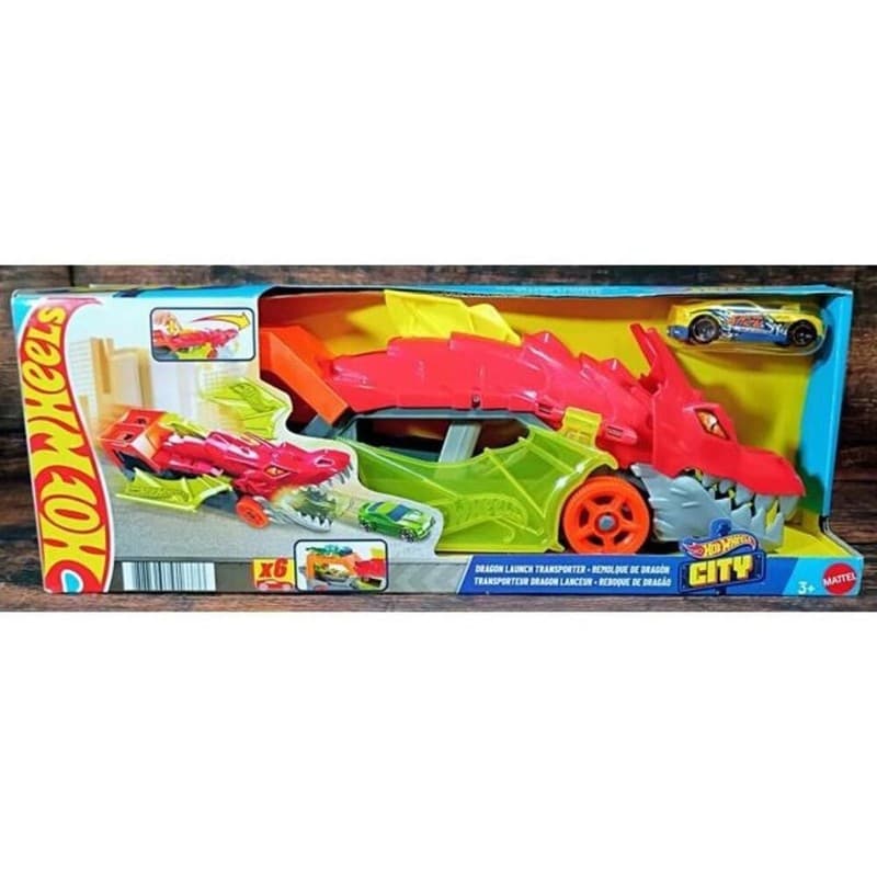 Hot Wheels City Dragon Launch Transporter