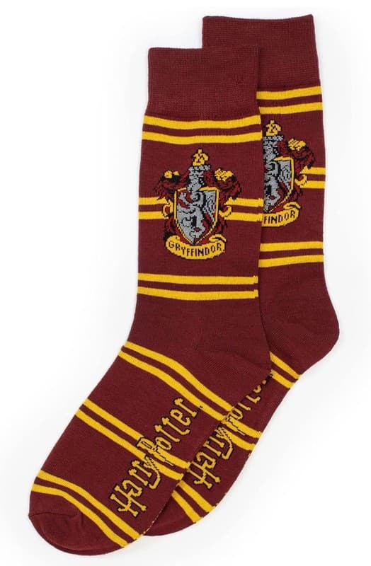 Harry Potter Wizarding World Gryffindor 3 PC Knit Bundle - Scarf, Crew Socks, an - Thumbnail 6