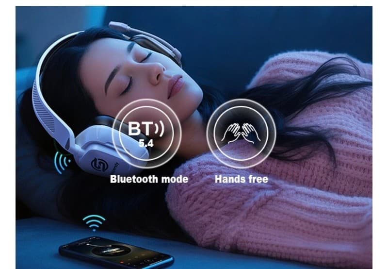 Skapendy VK84 Wireless Gaming Headset, 2.4GHz & Bluetooth, 50H Battery - Thumbnail 5