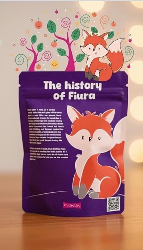 Knotted Joy Fiura The Fox Learn to Crochet Kit for Beginners - Thumbnail 6