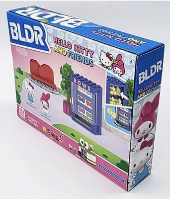 BLDR Hello Kitty Friends Bow Vending Machine Hello Kitty & My Melody 0112 NEW - Thumbnail 2