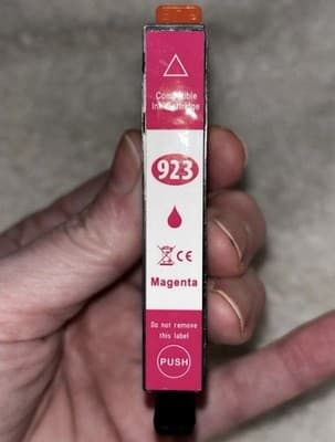 Sheengo 923 Compatible Ink Cartridge Set CMYK w/ Tool New Open Box - Thumbnail 3