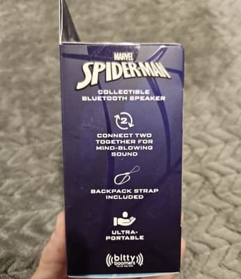 Marvel Spider-Man Bitty Boomers Collectible Bluetooth Speaker Only at Target - Thumbnail 2