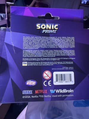 Sonic Prime 2 pc Collectible Figures Sonic the Hedgehog Sega Netflix Wildbrain - Thumbnail 2