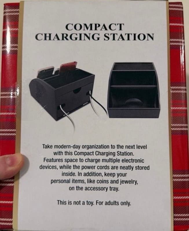 The Original Fun Workshop Compact Charging Station Organizer - Thumbnail 3