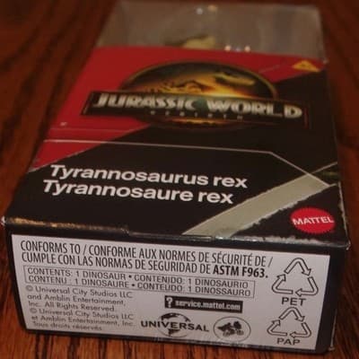 Mattel Jurassic World Rebirth Tyrannosaurus Rex Mini Figure - Thumbnail 7