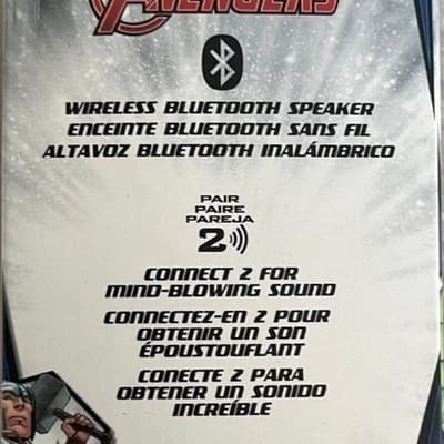 Bitty Boomers Marvel Avengers Iron Man 2" Portable Bluetooth Speaker - Thumbnail 3