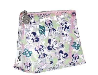 Clear Minnie Mouse Cosmetic Bag with Zipper - Thumbnail 2