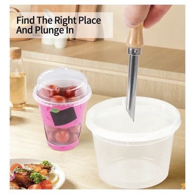 🥤 Straw Puncher Set for Plastic Lids – 2 Pack (NEW) - Thumbnail 3