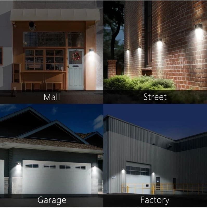 30W LED Wall Pack Light with Dusk to Dawn Sensor, 3600LM, 5000K Daylight, IP65 W - Thumbnail 3