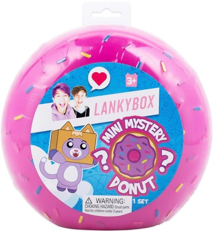 LankyBox Mini Mystery Donut Set with 6 Surprises (2 Mystery Figures, 1 Mystery S - Thumbnail 3