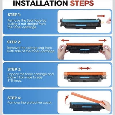 SUDLTO 210A Toner Cartridges with Chip - 4301fdw Toner Replacement for HP 210A - Thumbnail 7