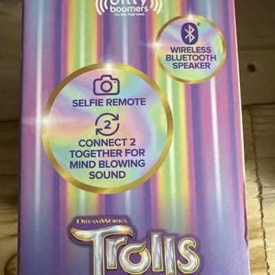 Bitty Boomers Trolls Band Together Poppy Wireless Bluetooth Speaker - Thumbnail 3
