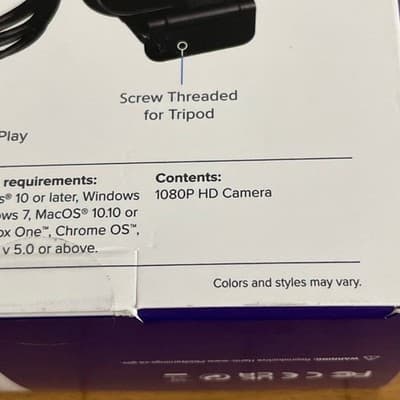 Targus HyperCam 1080p HD Webcam HC437 AVC041 with Privacy Cover - Thumbnail 10