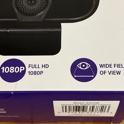 Targus HyperCam 1080p HD Webcam HC437 AVC041 with Privacy Cover - Thumbnail 5