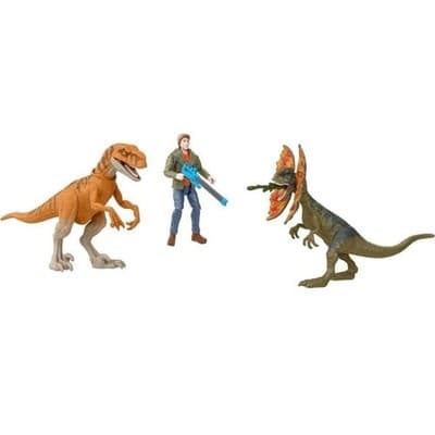 New Jurassic World Chaos Theory Ben Adventure Pack Action Figure Set - Thumbnail 2