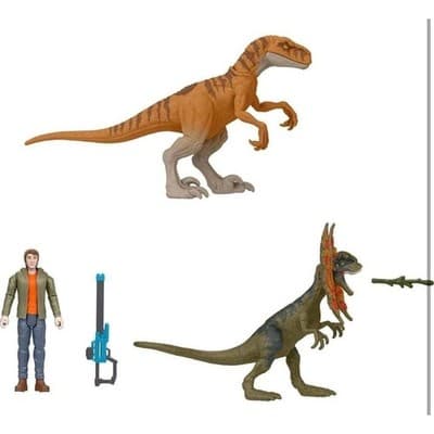 New Jurassic World Chaos Theory Ben Adventure Pack Action Figure Set - Thumbnail 4