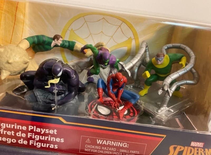 Disney Store Marvel Spider-Man Figurine Playset - Thumbnail 2