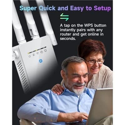 2024 WiFi Extender Signal Booster - 14,770 Sq.Ft Long Range Internet Repeater wi - Thumbnail 5