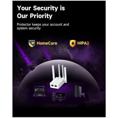 2024 WiFi Extender Signal Booster - 14,770 Sq.Ft Long Range Internet Repeater wi - Thumbnail 7