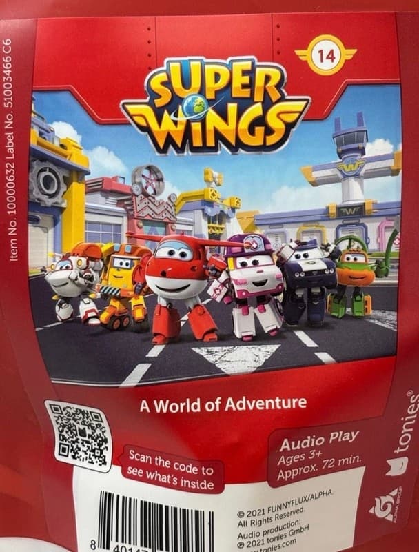 tonies Super Wings: A World of Adventure Jett Audio Play Character - Thumbnail 3