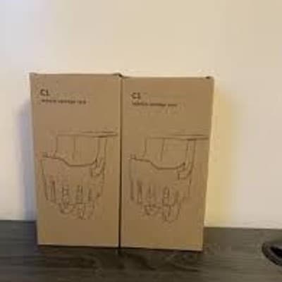 C1 Pair of Car Headrest Hooks and Phone Holders