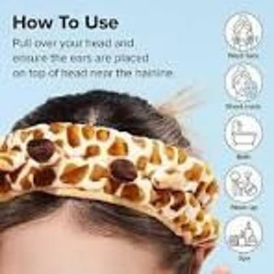 I Dew Care Giraffe Headband, One Size - Thumbnail 5