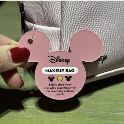 Disney Mickey & Minnie Makeup Bag — The Crème Shop, New With Tags - Thumbnail 4