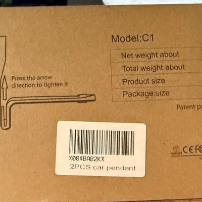 C1 Pair of Car Headrest Hooks and Phone Holders - Thumbnail 2