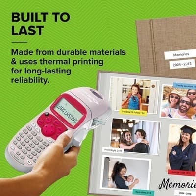 DYMO LetraTag 100H Handheld Label Maker - Thumbnail 7