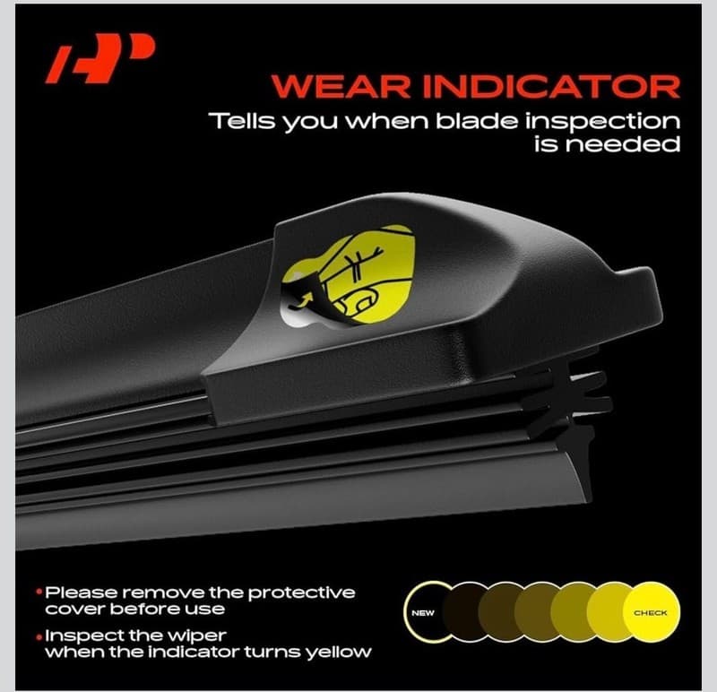 A-Premium 26" and 22" OE Quality Wiper Blades for Mercedes-Benz GLE-Class, GLS-C - Thumbnail 6
